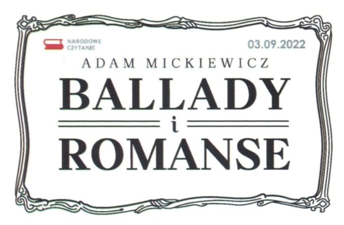 Read more about the article Zapraszamy na Narodowe Czytanie