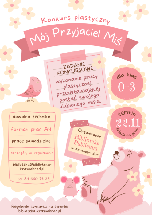 Mój przyjaciel mis plakat