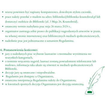 WIOSENNY KONKURS POETYCKI