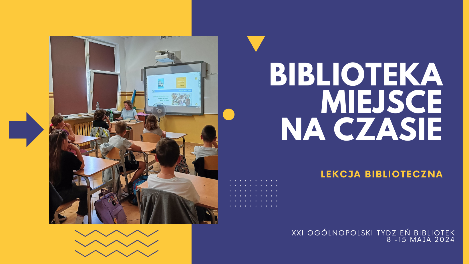biblioteka miejsce na czasie lekcja biblioteczna