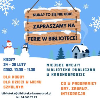 zapraszamy na ferie