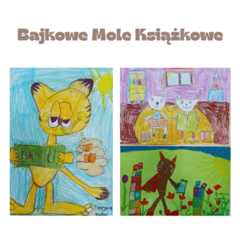 wyniki konkursu bajkowe mole książkowe, obrazki konkursowe