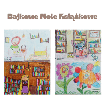 wyniki konkursu bajkowe mole książkowe, obrazki konkursowe