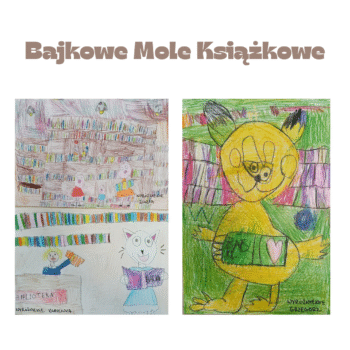 wyniki konkursu bajkowe mole książkowe, obrazki konkursowe