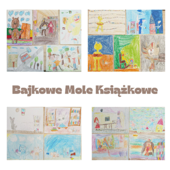 wyniki konkursu bajkowe mole książkowe, obrazki konkursowe