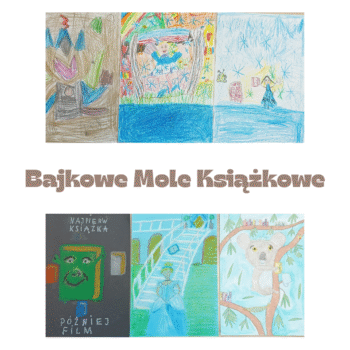 wyniki konkursu bajkowe mole książkowe, obrazki konkursowe