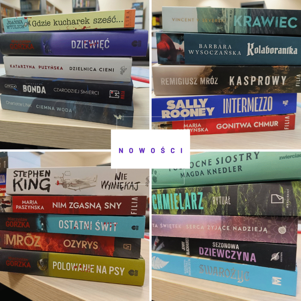 dostawa nowości wydawniczych