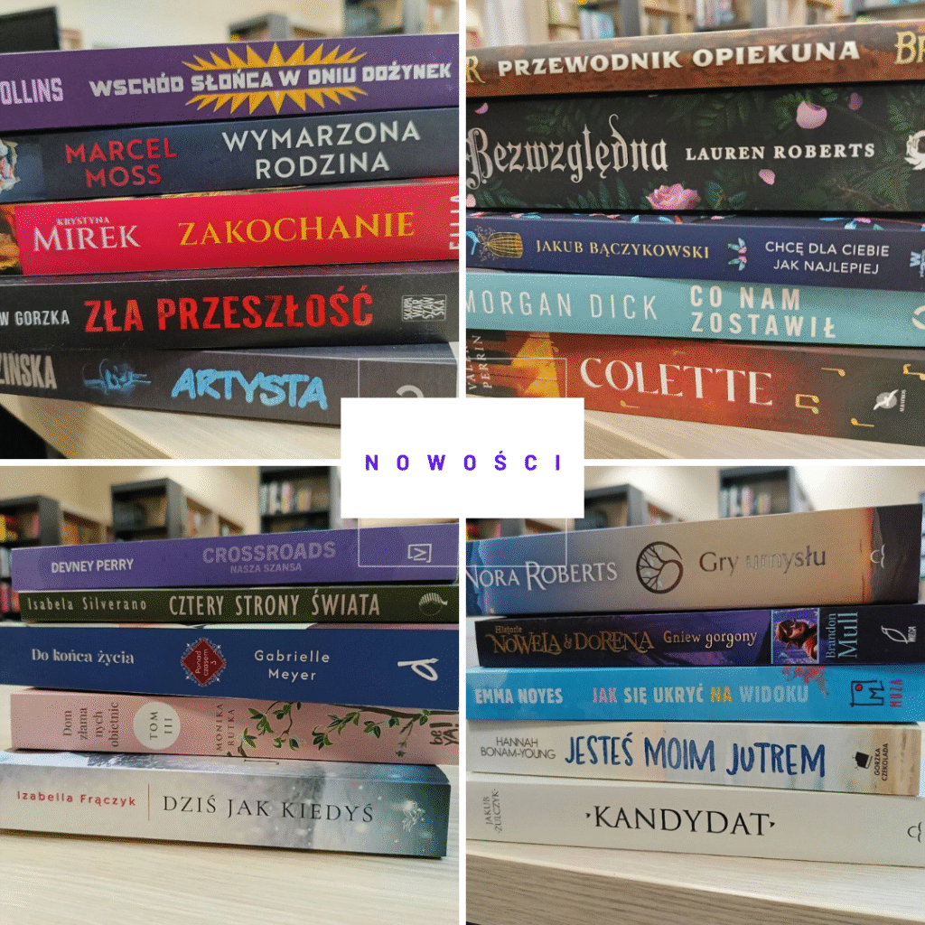 dostawa nowości wydawniczych