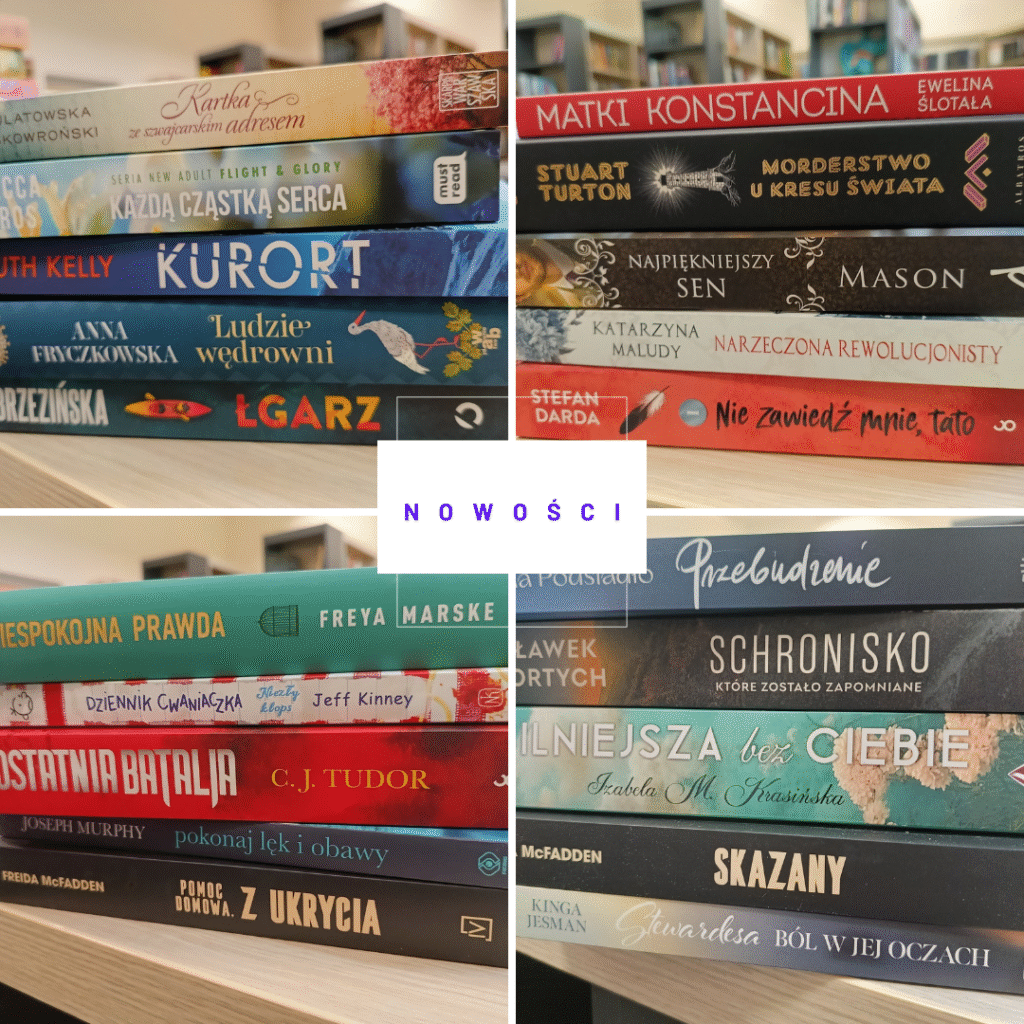 dostawa nowości wydawniczych