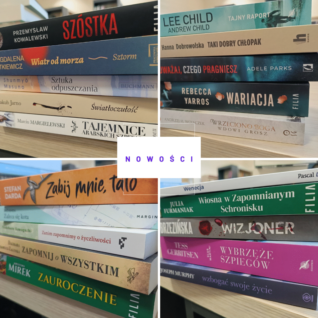 dostawa nowości wydawniczych