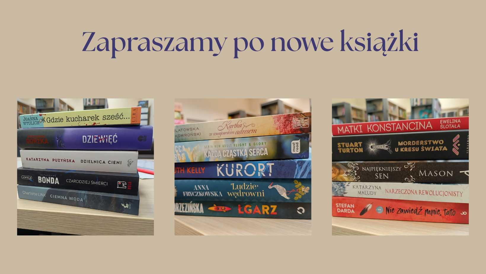 dostawa nowości wydawniczych